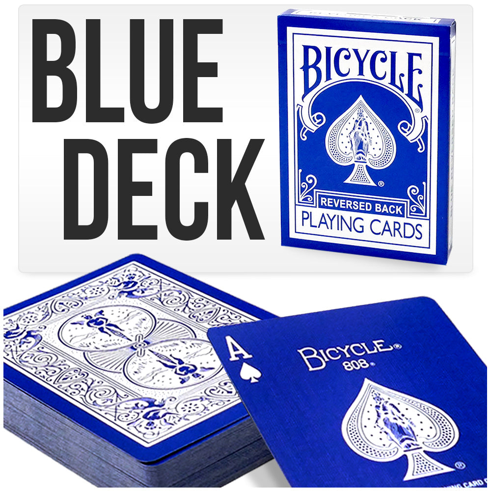 Blue Playing Cards Bicycle Deck