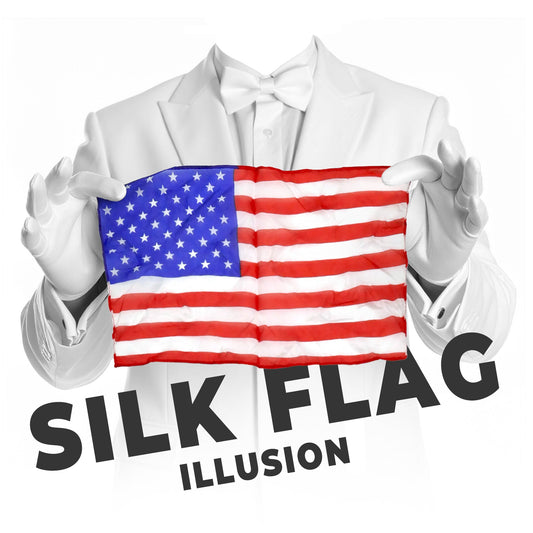 Fantastic Silk Flag Illusion with Fake Thumb Tip