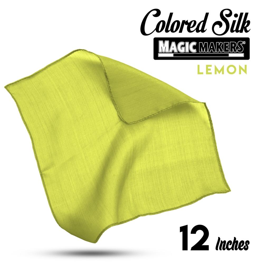 Lemon 12 inch Colored Silk SINGLE