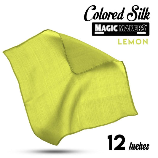 Lemon 12 inch Colored Silk SINGLE