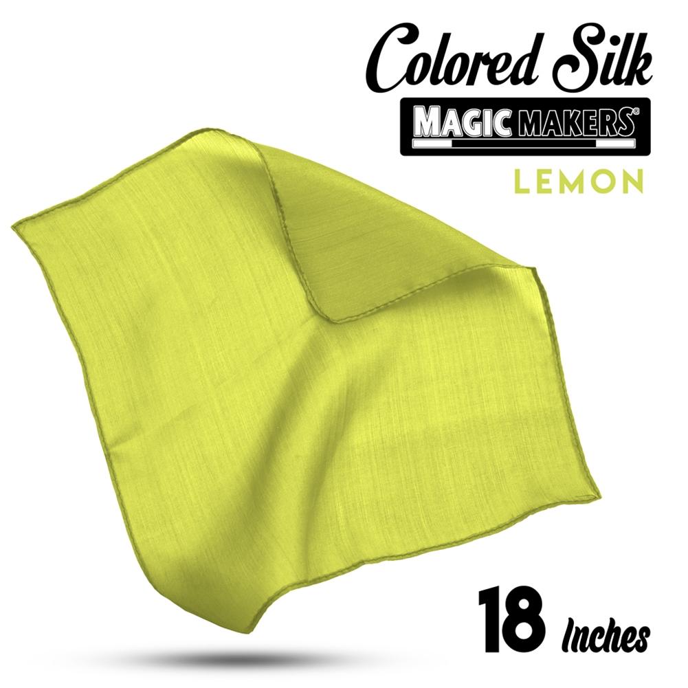 Lemon 18 inch Colored Silk - Professional Grade