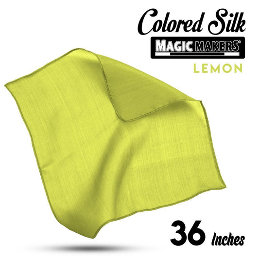 Lemon 36 inch Colored Silk - Professional Grade