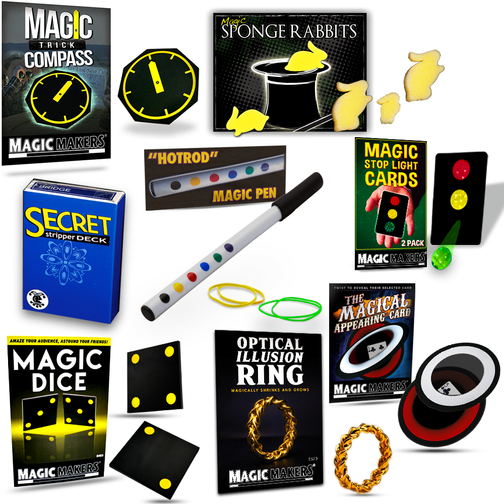 100 Amazing Magic Tricks Kit