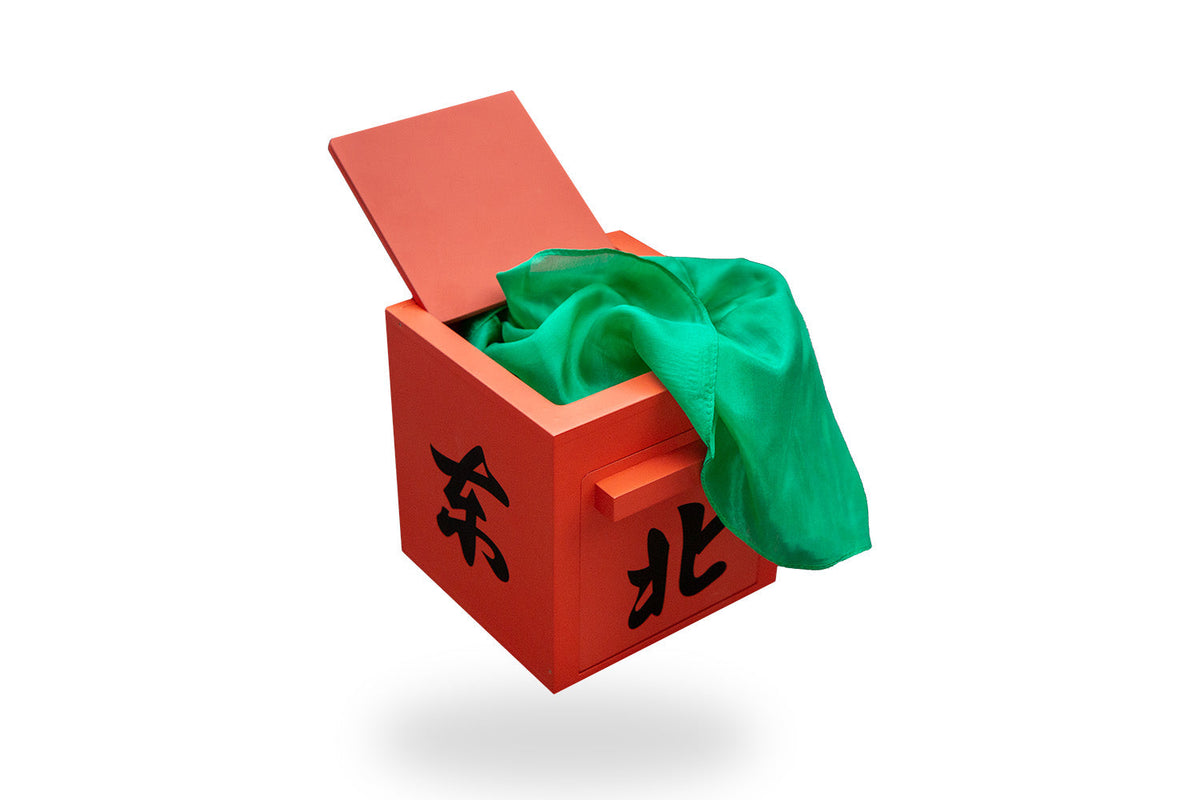 Mandarin Mirror Box - Red