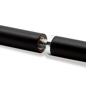 Magician's Pro Wand - Black with Chrome Tips