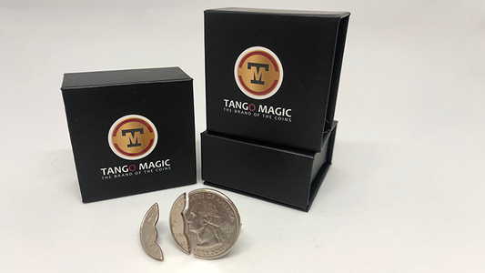 Bite Coin - US Quarter (Internal With Extra Piece) (D0045) by Tango - Trick