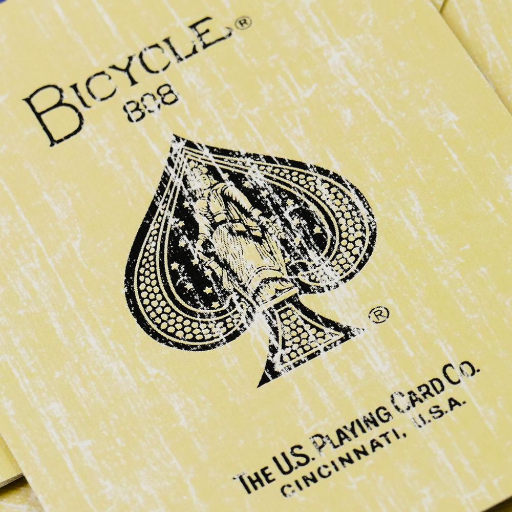 Bicycle Rider Back Faded Blue Deck