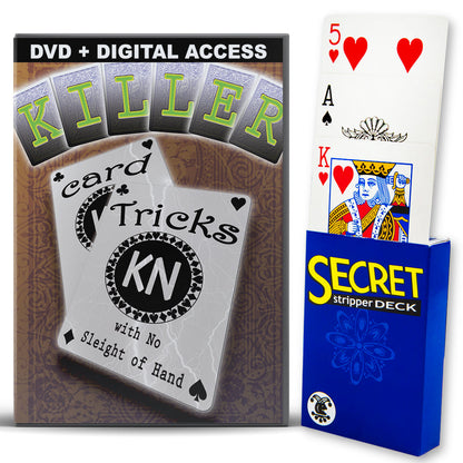 Killer Card Tricks with No Sleight of Hand