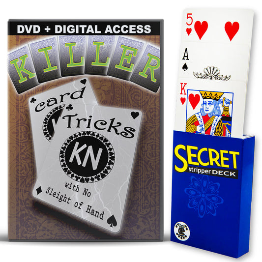 Killer Card Tricks with No Sleight of Hand