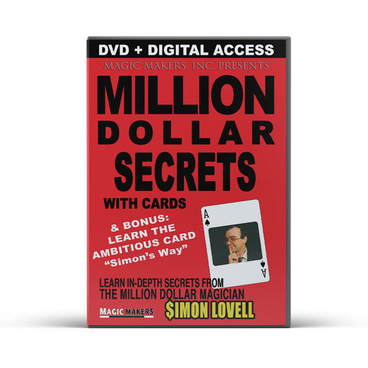 Million Dollar Card Secrets – Simon Lovell (DVD)