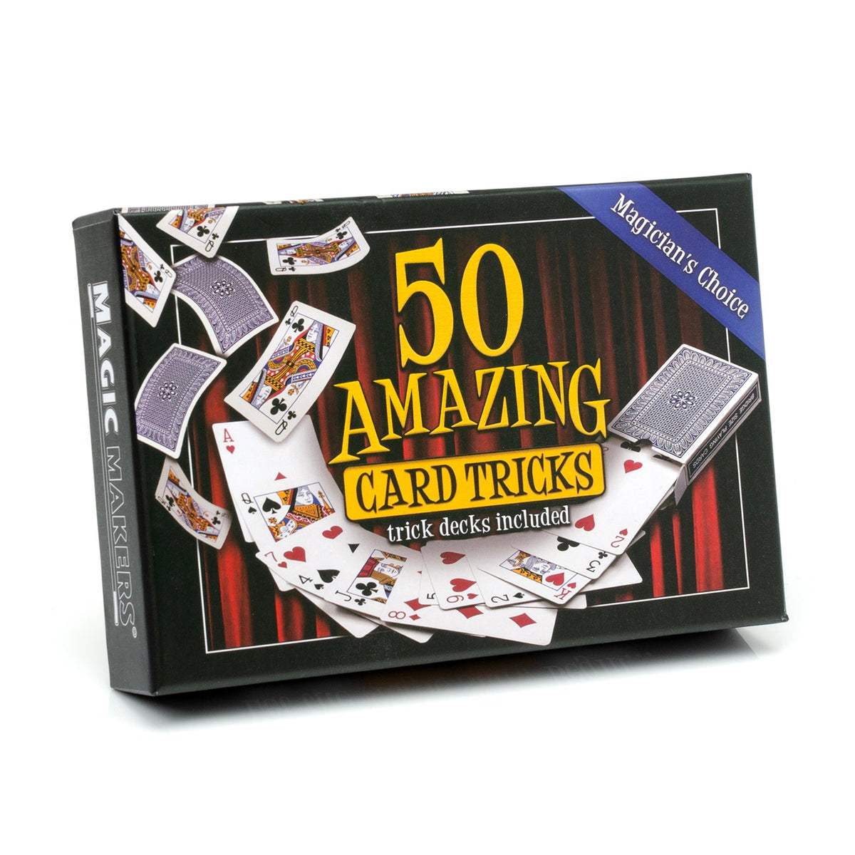 Magic Makers 50 Amazing Card Tricks Kit Deluxe Edition