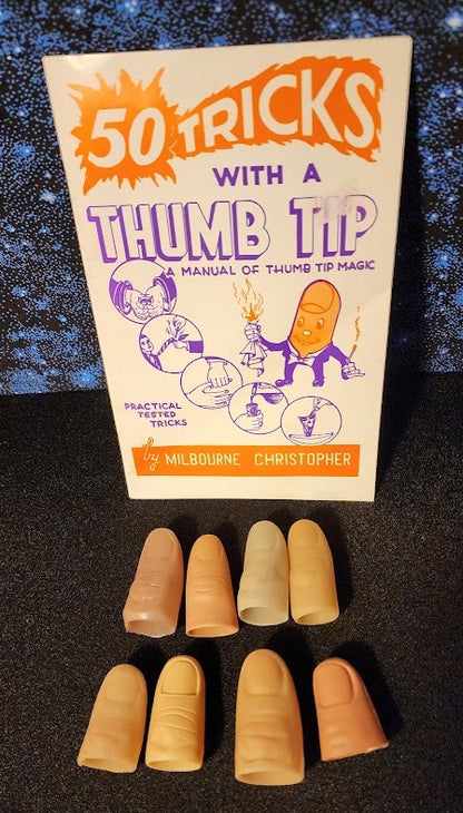 50 Tricks With A Thumb Tip Book And Thumb Tips Bundle