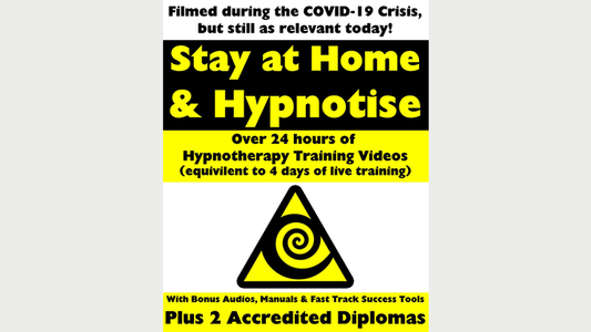 STAY AT HOME & HYPNOTIZE - HOW TO BECOME A MASTER HYPNOTIST WITH EASE By Jonathan Royle & Stuart "Harrizon" Cassels Mixed Media DOWNLOAD