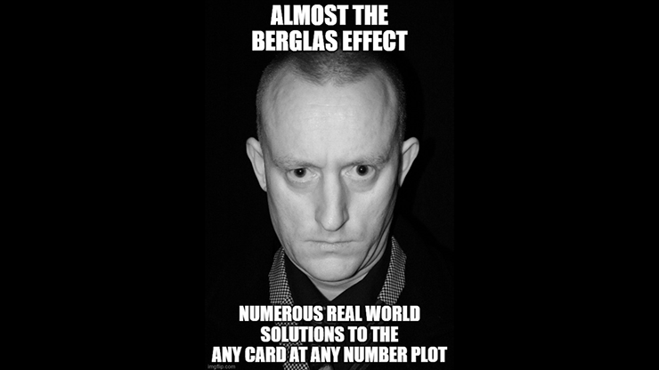 ALMOST THE BERGLAS EFFECT = REAL WORLD SOLUTIONS TO A.C.A.A.N THE ANY CARD AT ANY NUMBER PLOT by Jonathan Royle, Robert Temple & Stuart Harrizon Cassels - Mixed Media DOWNLOAD