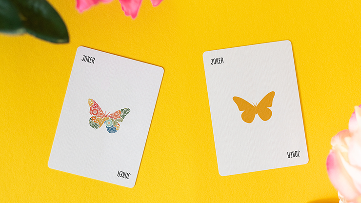 Butterfly Seasons Marked Playing Cards (Summer) by Ondrej Psenicka