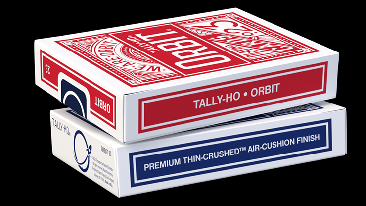 Orbit Tally Ho Circle Back (Red) Playing Cards