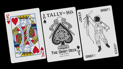 Orbit Tally Ho Circle Back (Red) Playing Cards