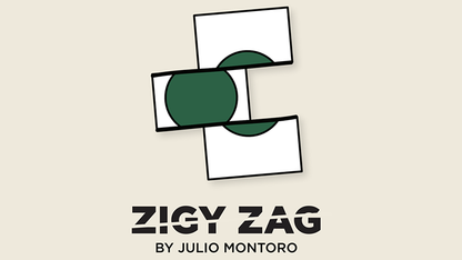 ZIGYZAG by Julio Montoro  (Gimmicks and Online Instructions)