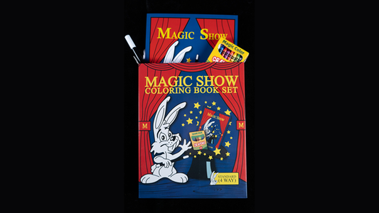 MAGIC SHOW Coloring Book DELUXE SET (4 way) by Murphy's Magic