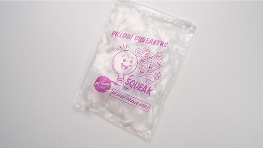 Pillow Squeaker Double Voice (12pk Medium) by Murphys Magic