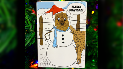 Alpaca Christmas Playing Cards