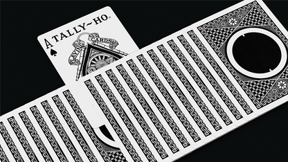 Orbit Tally Ho Circle Back (Black) Playing Cards