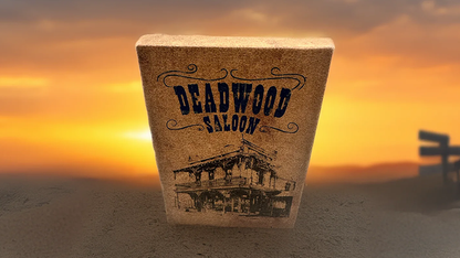 Deadwood (Blue) Playing Cards by Matthew Wright and Mark Bennett