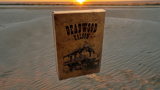 Deadwood (Red) Playing Cards  by Matthew Wright and Mark Bennett