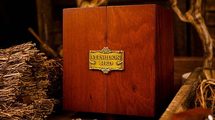 Vermilion Bird Deluxe Wooden Box Set by Ark Playing Cards