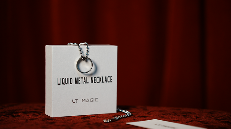 Liquid Metal Necklace by LT Magic