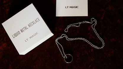 Liquid Metal Necklace by LT Magic