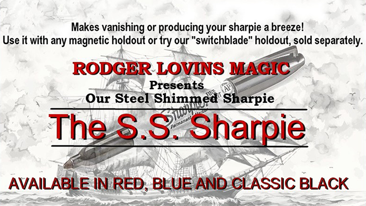 S.S Sharpie (Red) by Rodger Lovins