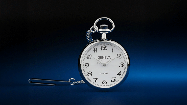 Pocket Watch (Silver) by Iarvel Magic