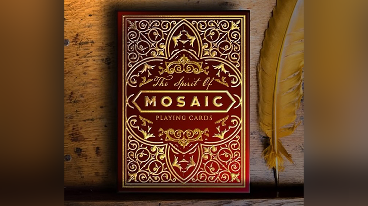The Spirit of The Mosaic (Red) Playing Cards