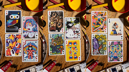 Bicycle Sari Sari (Code Red Edition) Playing Cards