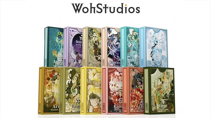 Pisces Playing Cards by WohStudio