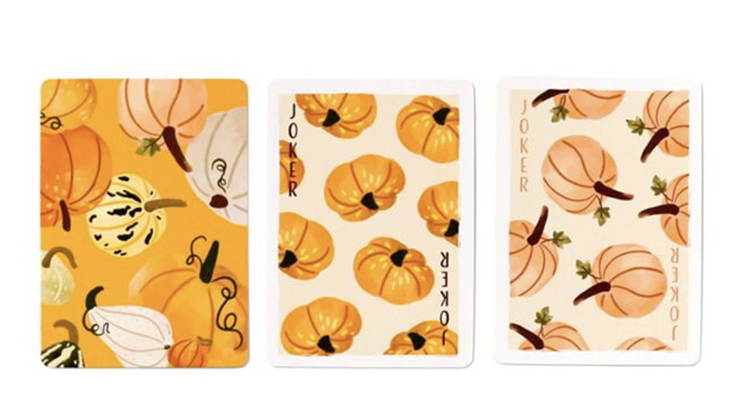 Autumn Harvest Playing Cards by Puckator UK