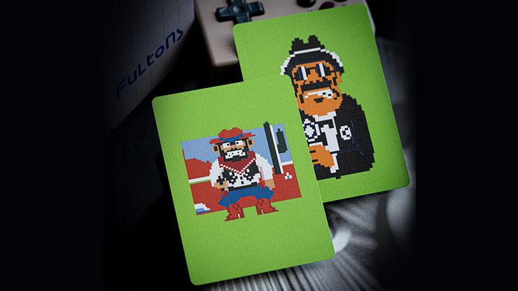 FULTON's Arcade Gameboy Edition Playing Cards