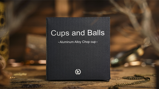 Aluminum Alloy Cups and Balls Matching Chop Cup by TCC Magic