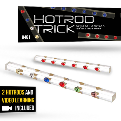 Crystal Hotrod - Red & Blue Set