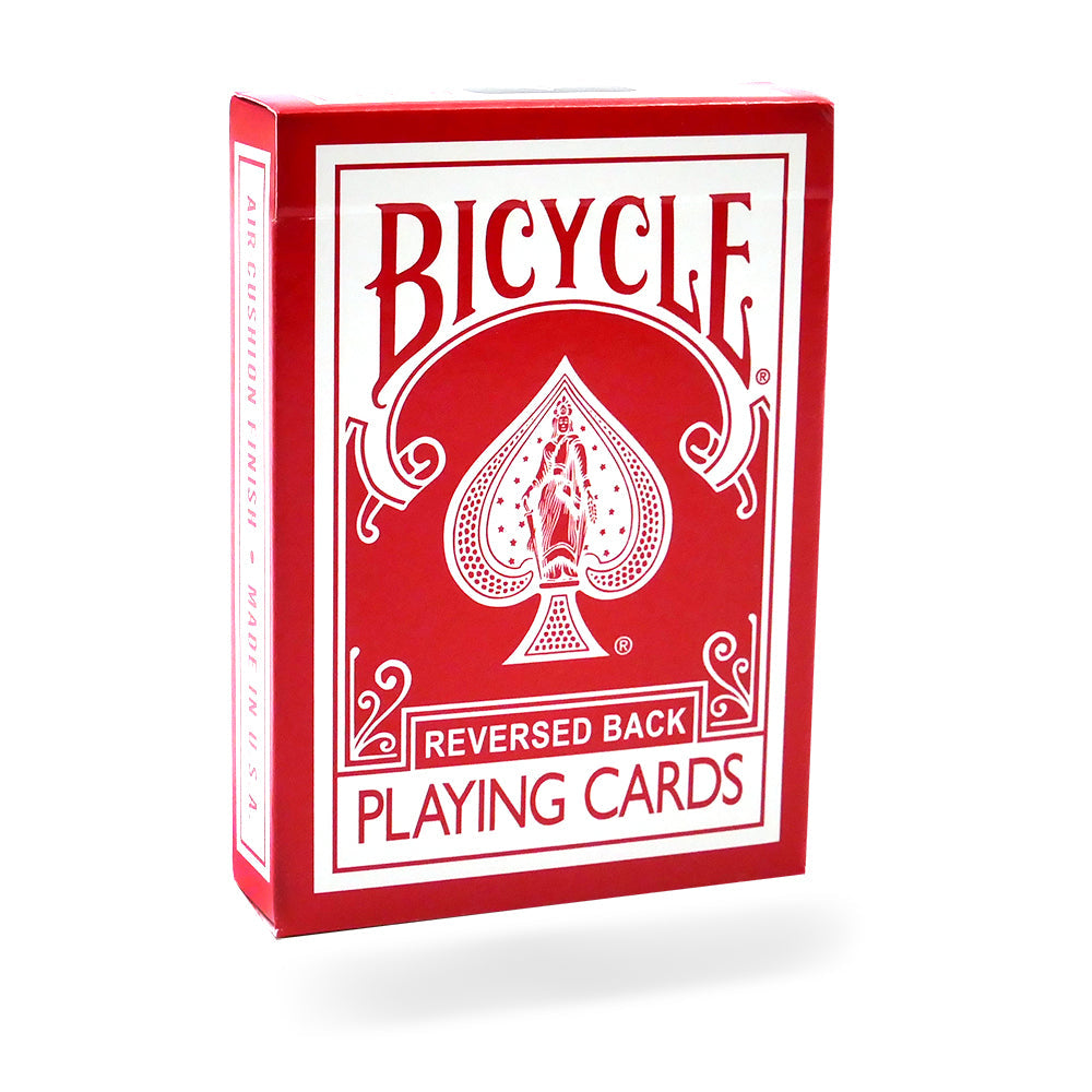 Reversed Back Bicycle Deck - Red
