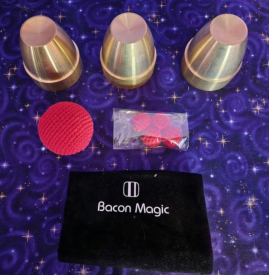 Bacon Cups and Balls Set by Bacon Magic