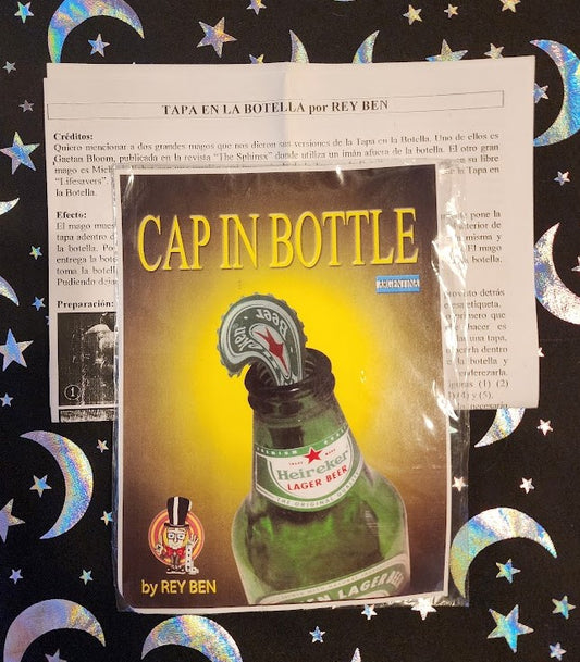 Cap In Bottle by Rey Ben (instructions in spanish)