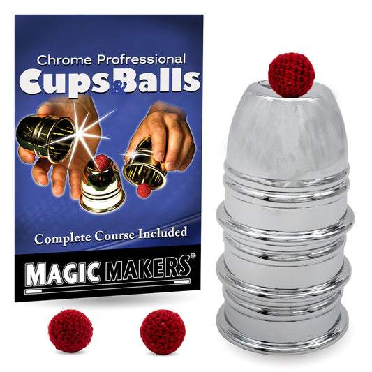 Chrome Cups and Balls - Professional Edition
