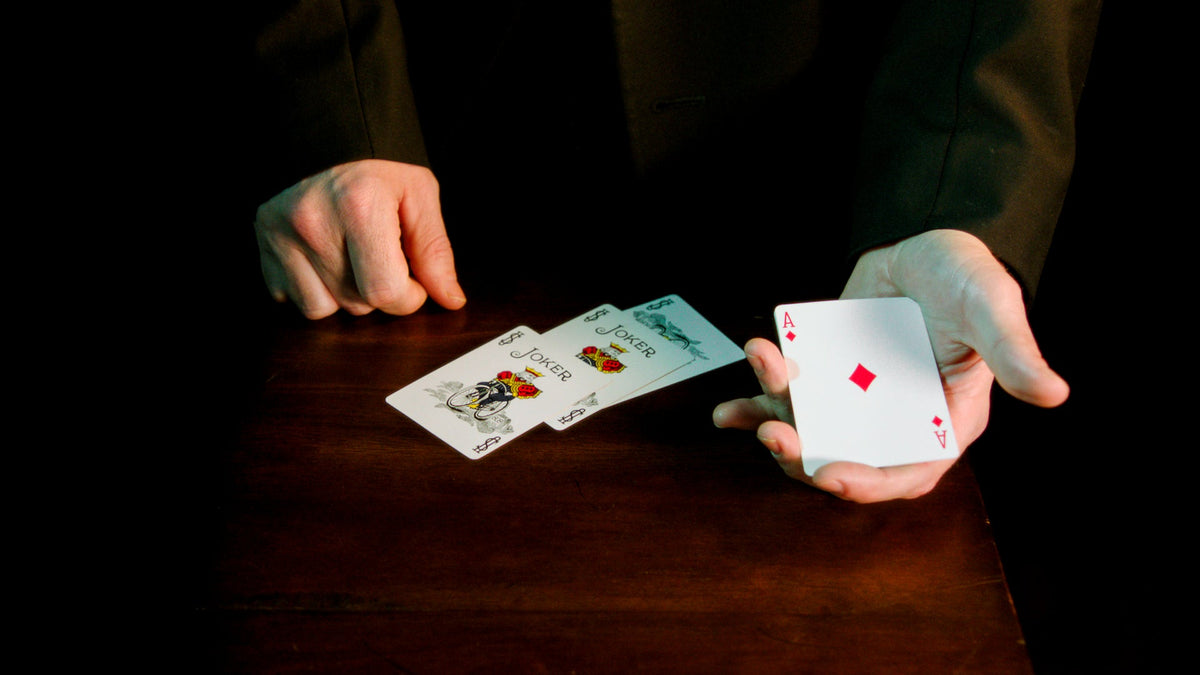 Magic Color Aces Card Trick with Special Bicycle Cards Included