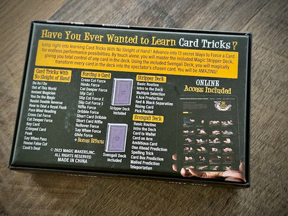 Magic Makers 50 Amazing Card Tricks Kit Deluxe Edition