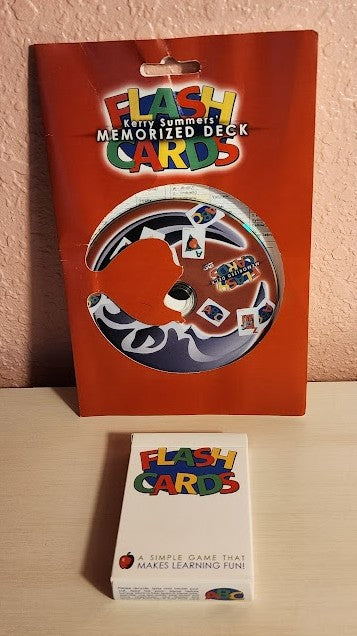 Flash Cards Memorized Deck (With DVD) by Kerry Summers - Creative Magic