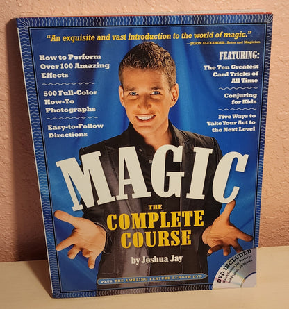 Magic The Complete Course by Joshua Jay Book DVD Included