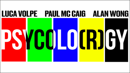 Psycolorgy by Luca Volpe, Paul McCaig and Alan Wong (Gimmicks and Online instructions)