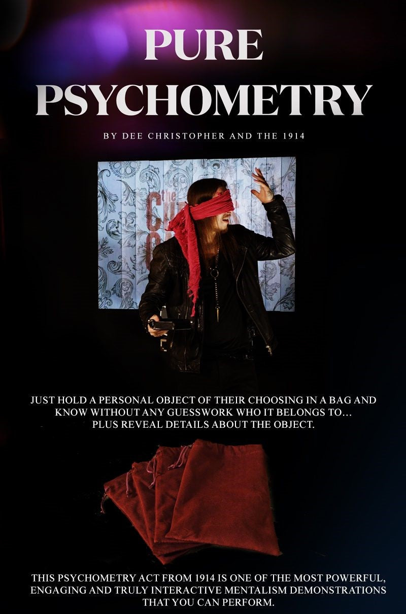 Pure Psychometry by Dee Christopher and The 1914 (Gimmicks and Online Instructions)